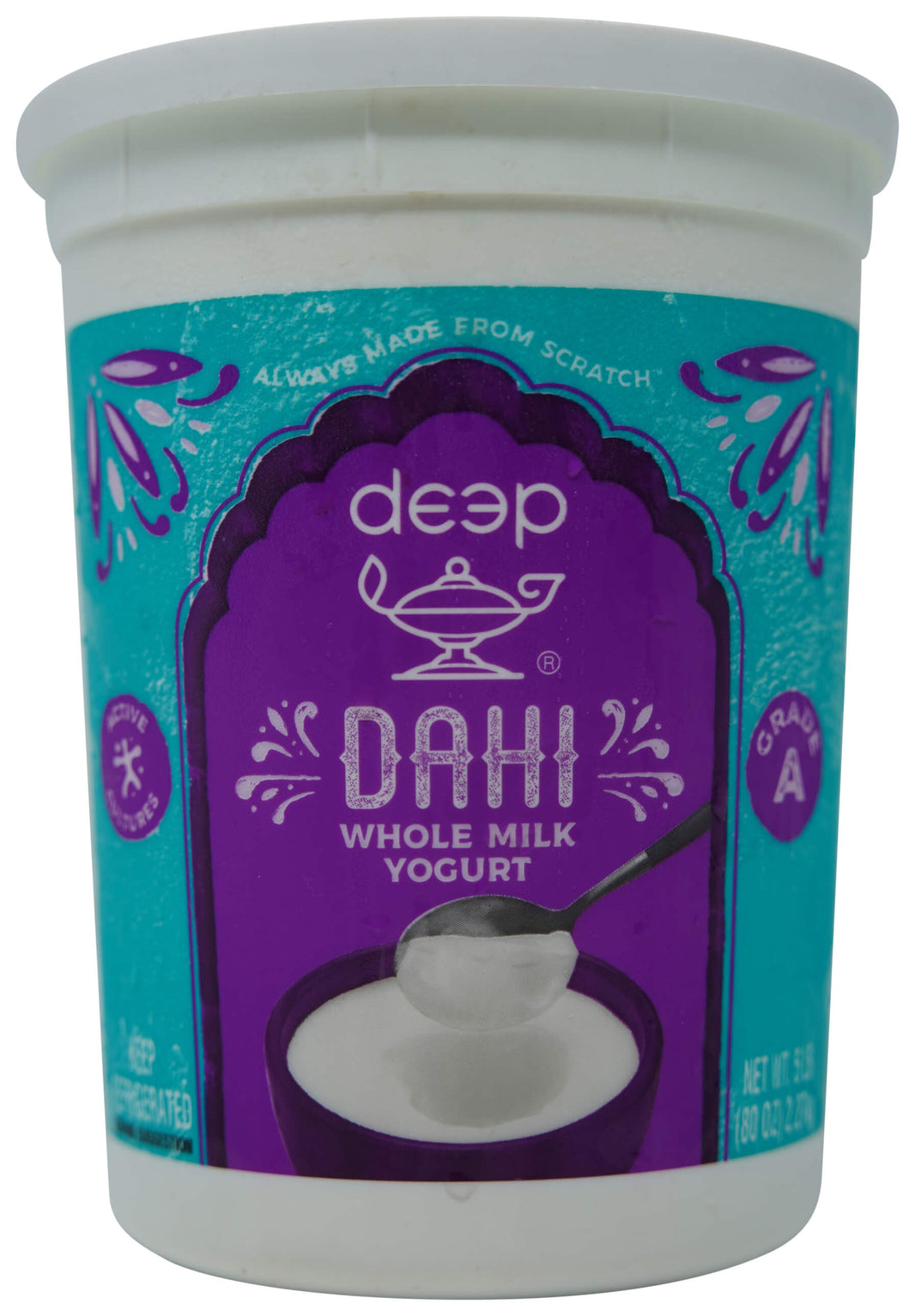 Deep Whole Milk Dahi (Yogurt) 5 Lb