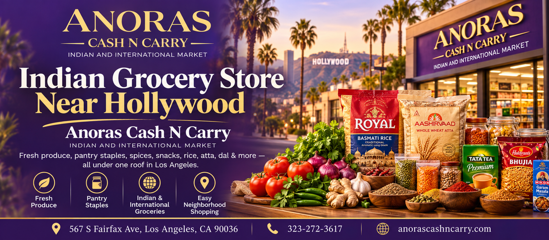 Indian Grocery Store Near Hollywood: Anoras Cash N Carry