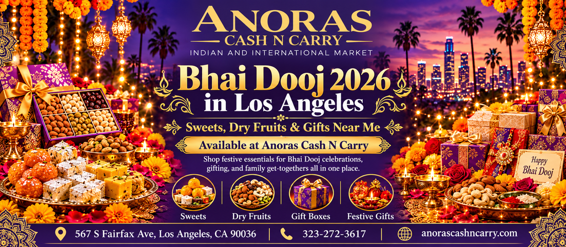 Bhai Dooj 2026 in Los Angeles: Sweets, Dry Fruits & Gifts Near Me