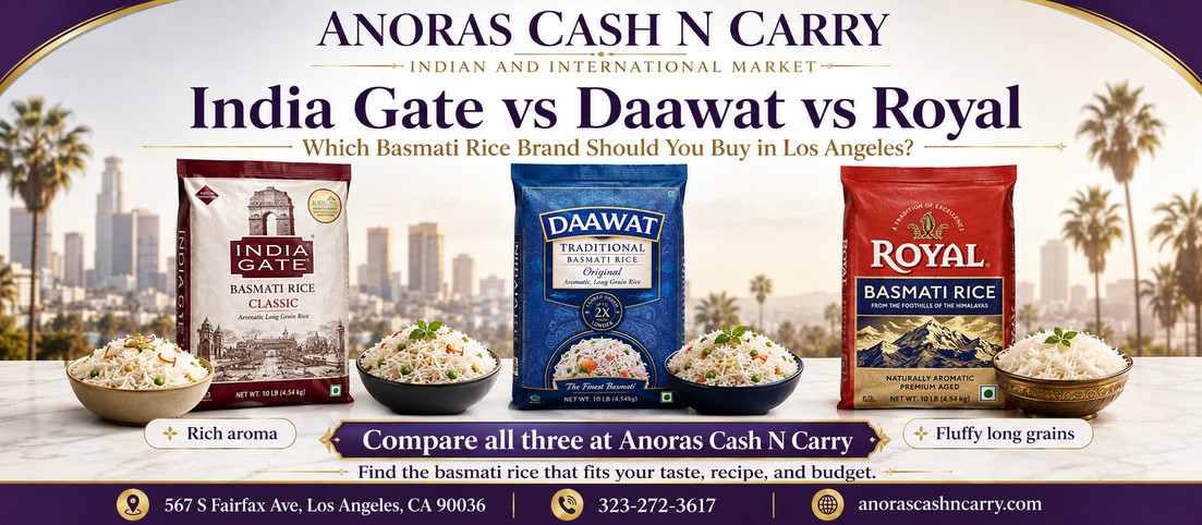 India Gate vs Daawat vs Royal: Which Basmati Rice Brand Should You Buy in Los Angeles?