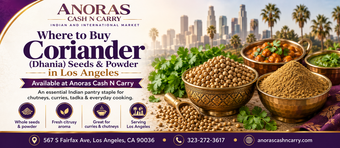 Where to Buy Coriander (Dhania) Seeds & Powder in Los Angeles