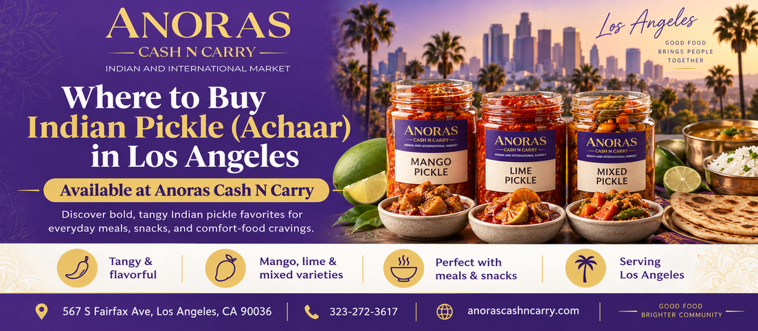 Where to Buy Indian Pickle (Achaar) in Los Angeles