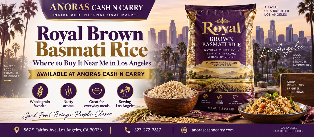 Royal Brown Basmati Rice: Where to Buy It Near Me in Los Angeles