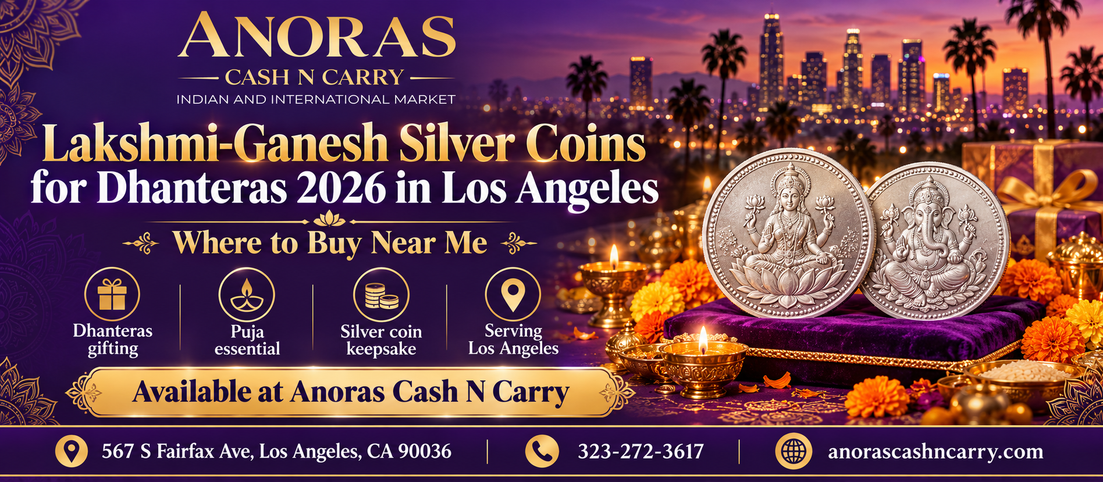 Lakshmi-Ganesh Silver Coins for Dhanteras 2026 in Los Angeles: Where to Buy Near Me