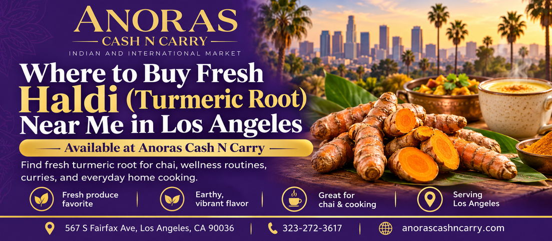 Where to Buy Fresh Haldi (Turmeric Root) Near Me in Los Angeles