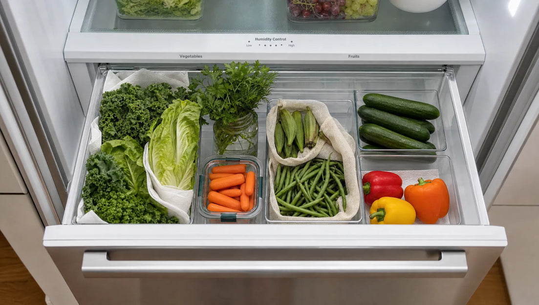 How to Keep Fresh Vegetables Crisp Longer at Home
