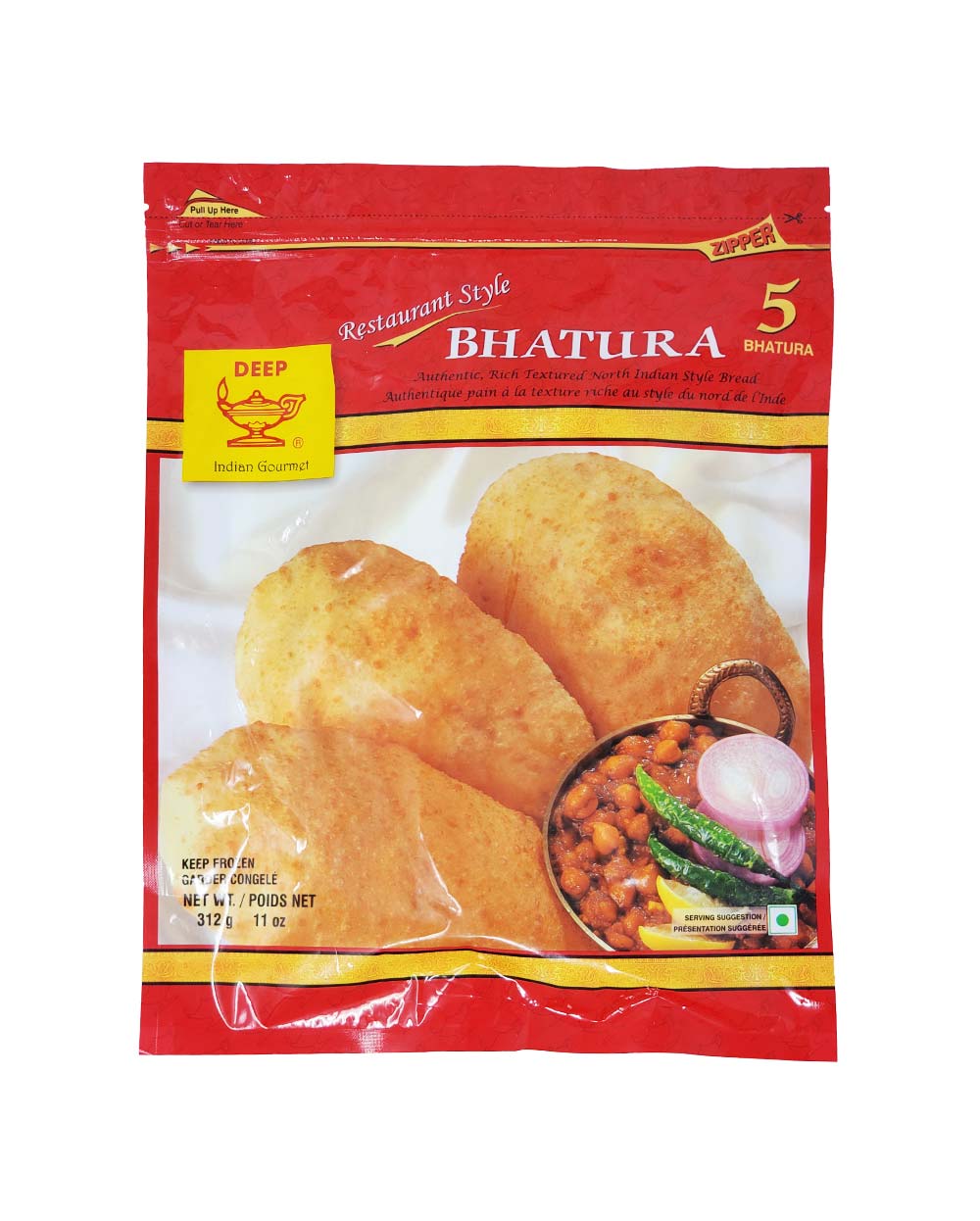 Deep Bhatura 5 Pc