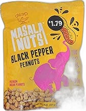 Deep Black Pepper Peanuts 227 Gm