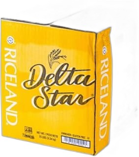 Delta Parboiled Rice 25 Lb Box