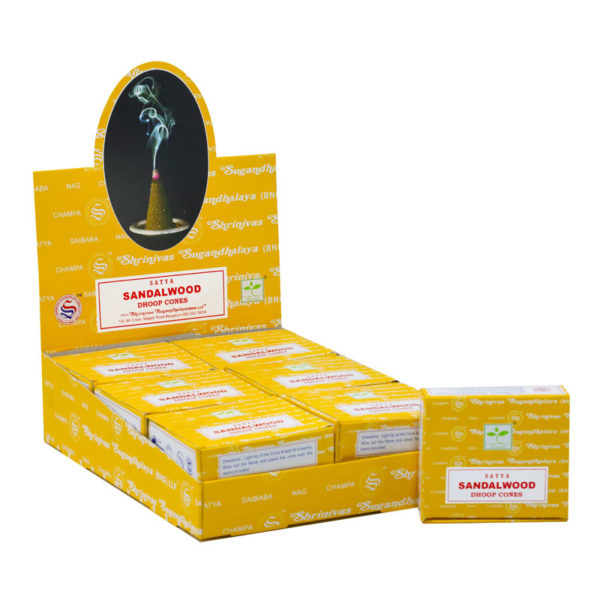 Satya Sandalwood Dhoop Cones