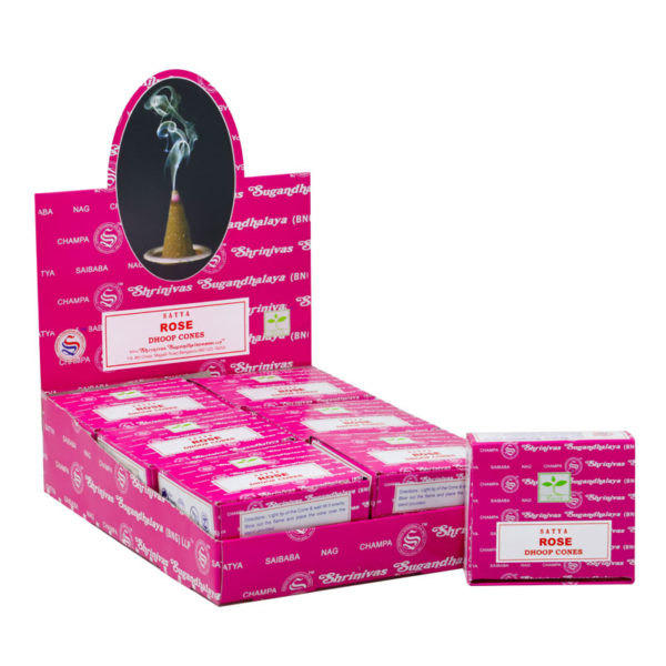 Satya Rose Dhoop Cones