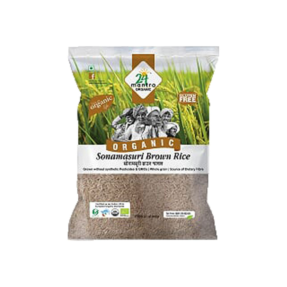24 Mantra Sonamasuri Brown Rice 2 Lb
