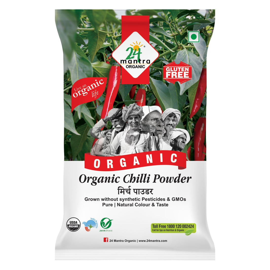 24 Mantra Org Chilli Powder 1Lb