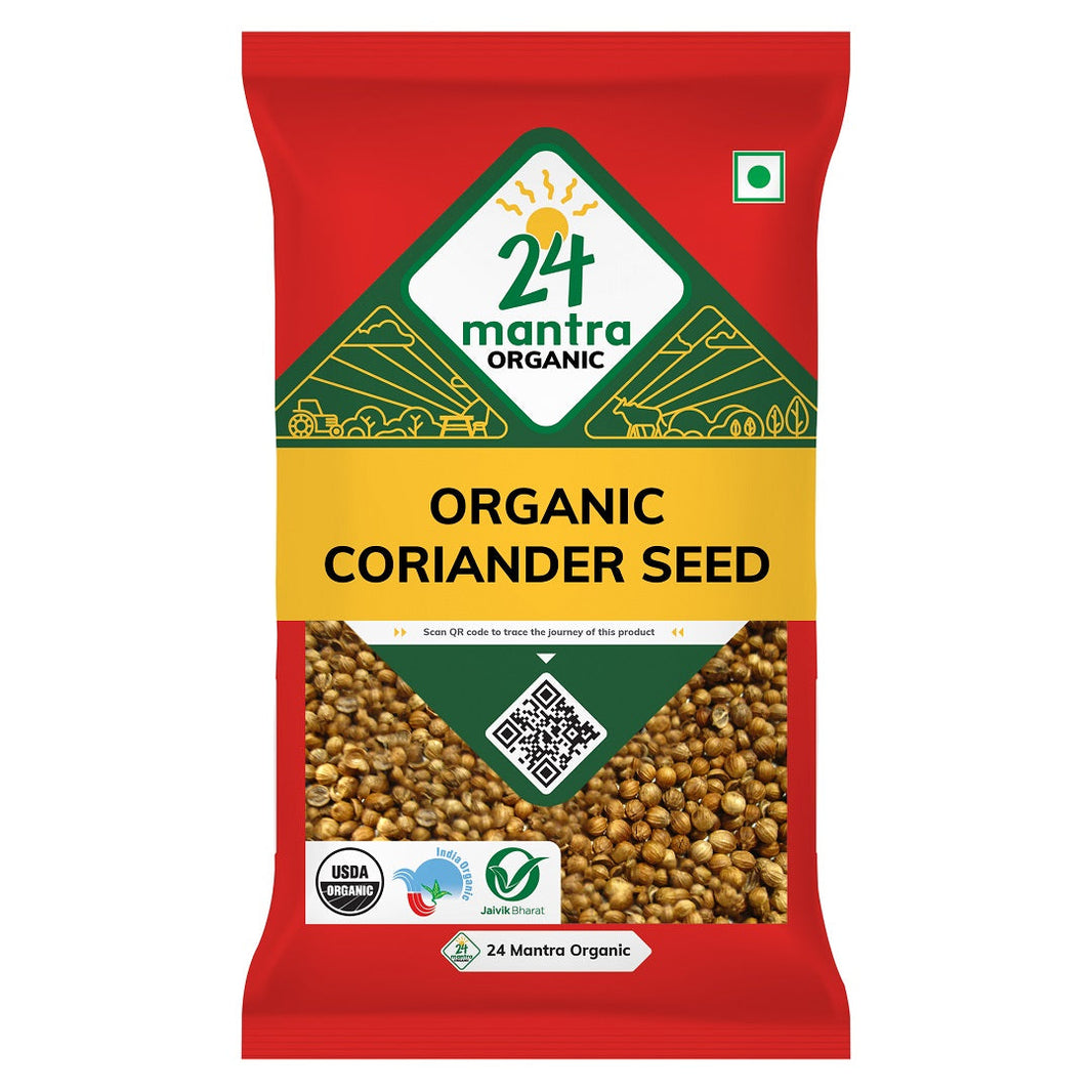 24 Mantra Org Coriander Seed 5Oz