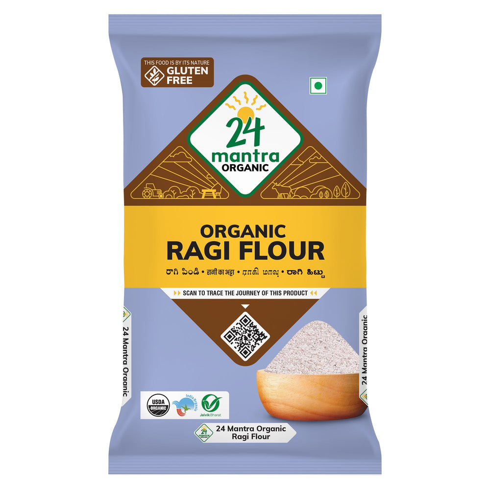 24 Mantra Org Ragi Flour 4Lb