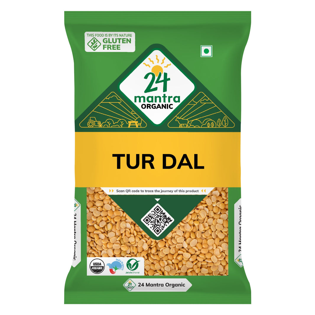 24 Mantra Org Toor Dal 4 Lb
