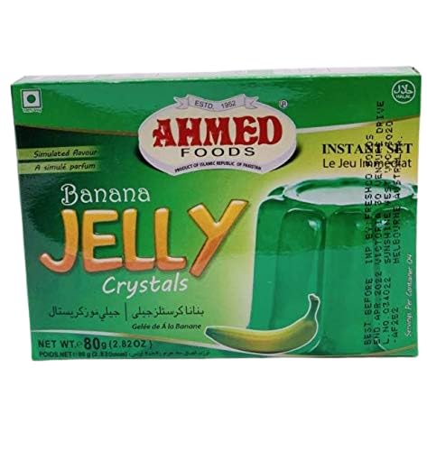 Ahmed Banana Jelly Crystal 70 Gm