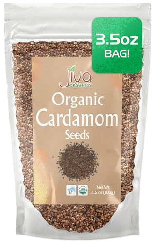 Jiva Organics Organic Cardamom Seeds Black