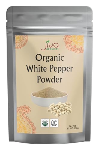 Jiva Organics Organic White Pepper Powder