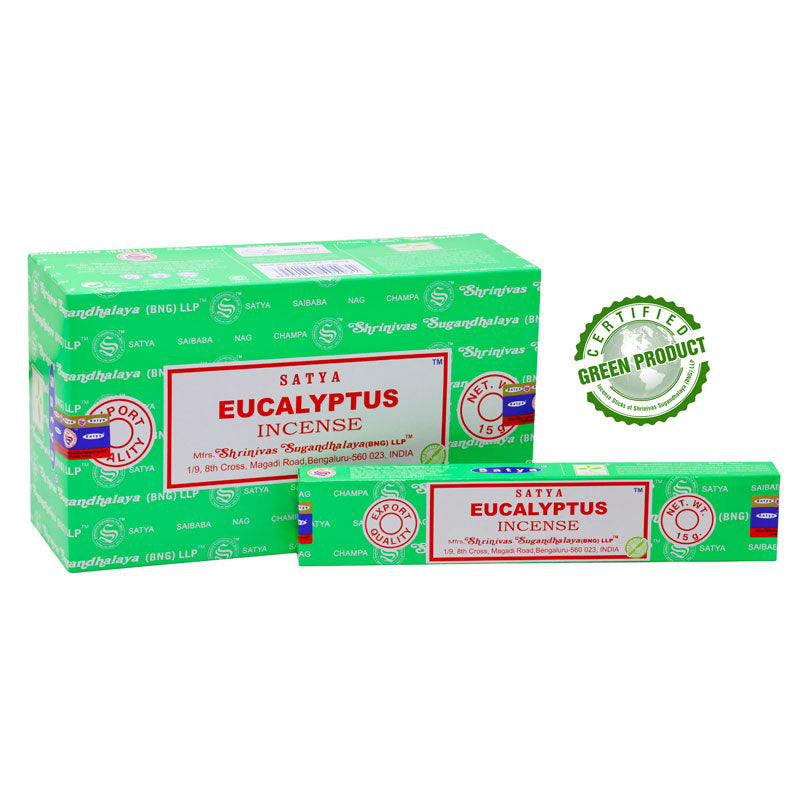 Satya Eucalyptus Incense 15 Gm
