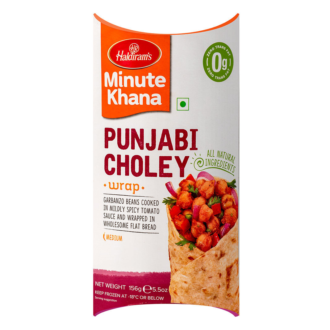 Haldiram Punjabi Choley Wraps 156 Gm