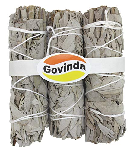California White Sage Smudge Bundle 4 In