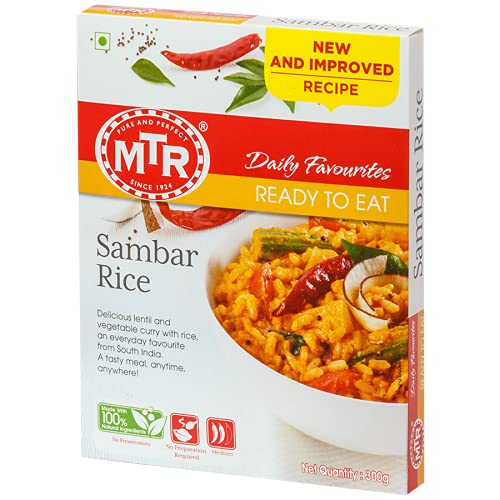 MTR Ready to Eat Sambar Rice 300 Gm