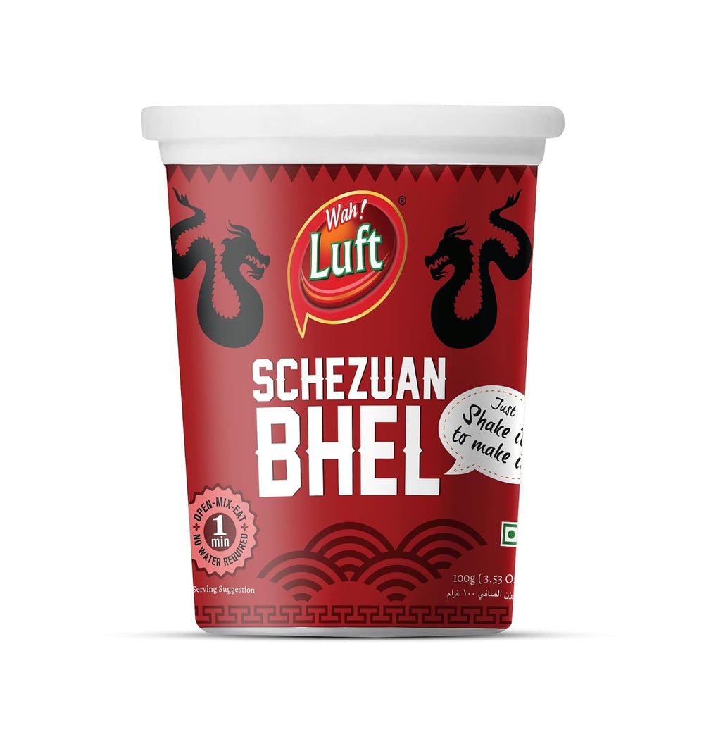 Wah Luft Schezwan Bhel Puri Cup 100 Gm