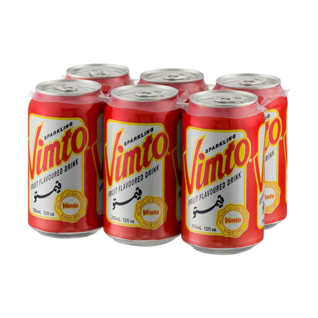 Vimto Sparkling Fruit Drink 6 Pack Cans