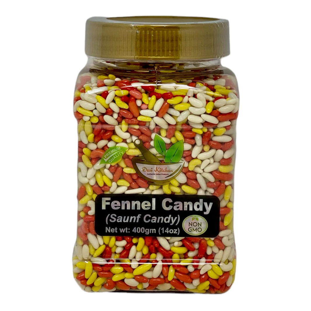 Desi Kitchen Fennel Candy 14 Oz