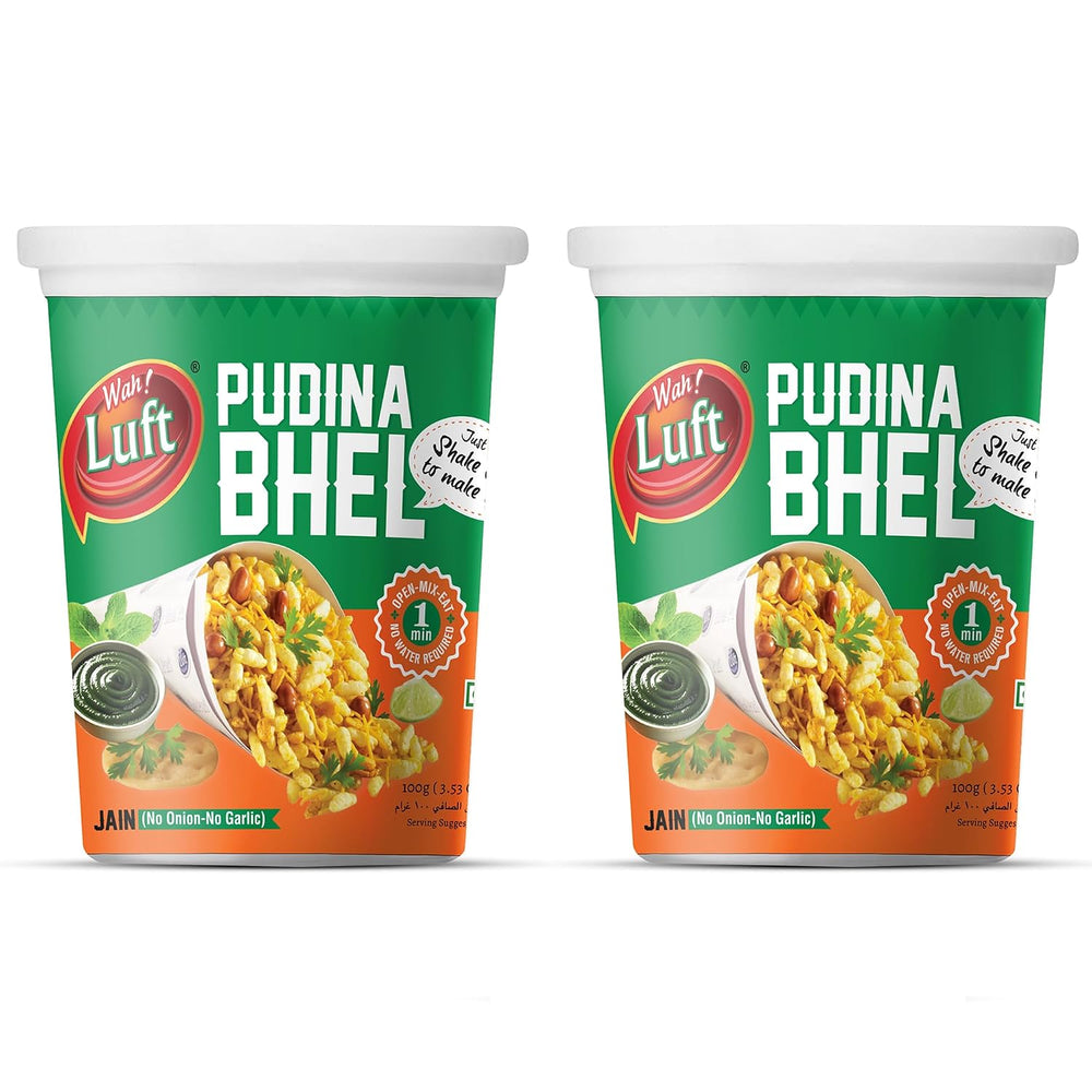 Wah Luft Pudina Bhel Puri Cup 100 Gm
