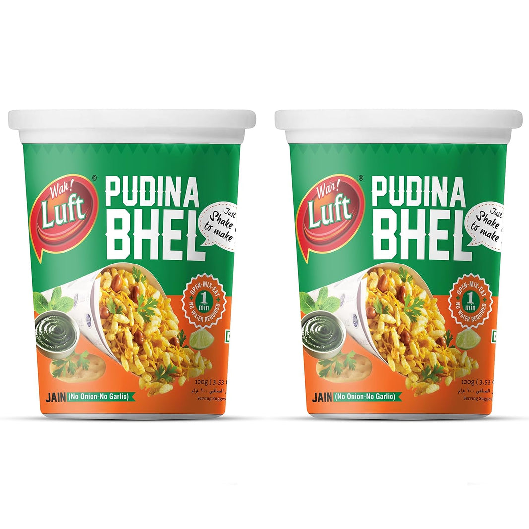 Wah Luft Pudina Bhel Puri Cup 100 Gm