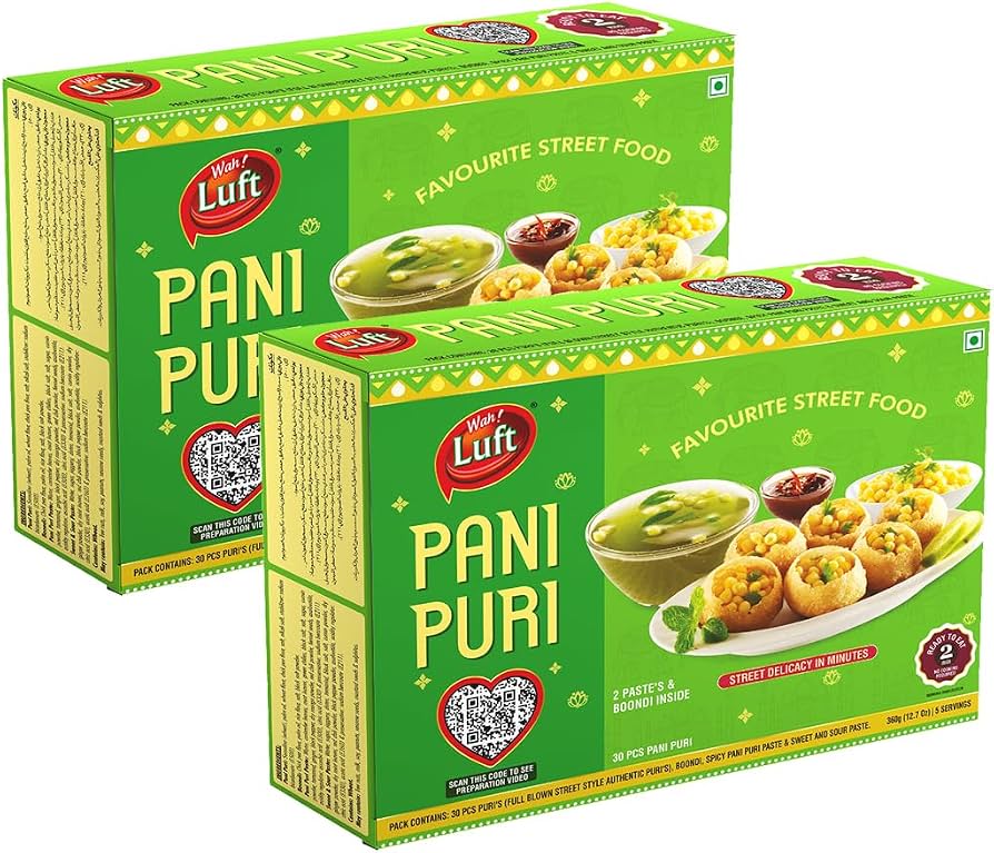 Wah Luft Pani Puri Kit 360 Gm