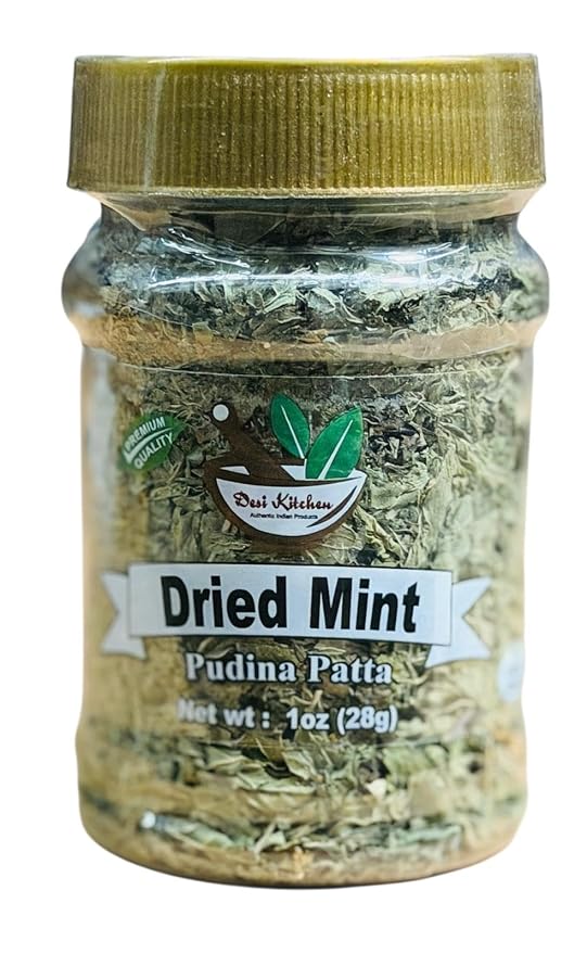 Desi Kitchen Dried Mint (Pudina) 1 Oz