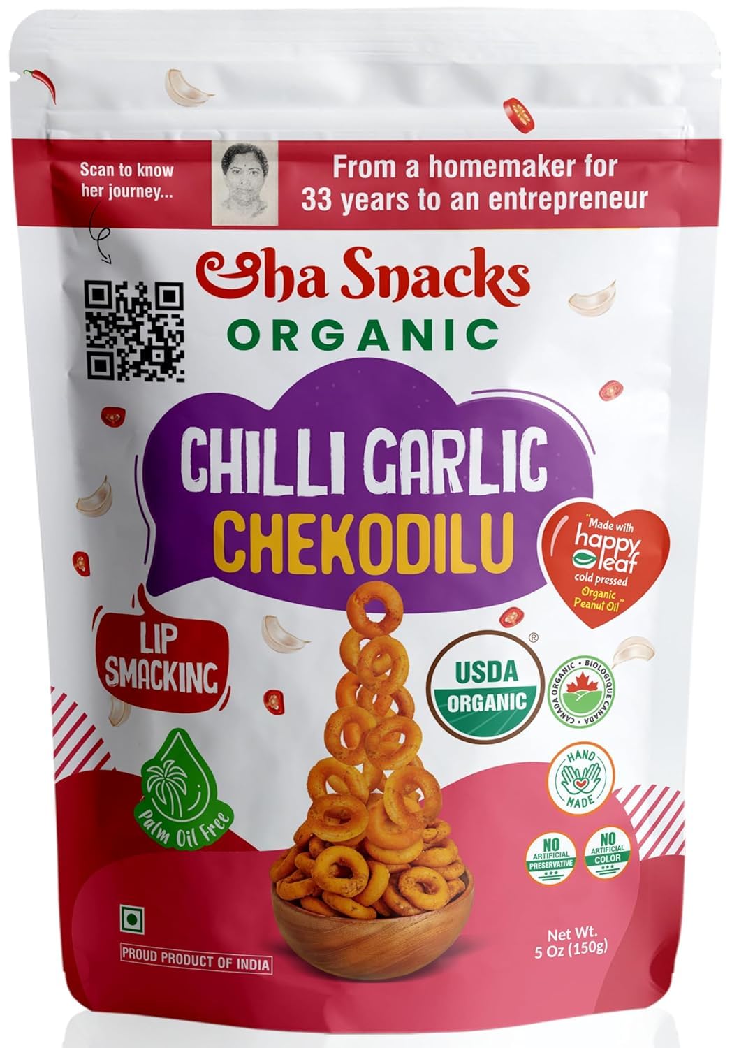 Aha Chili Garlic Chekodilu 135 Gm
