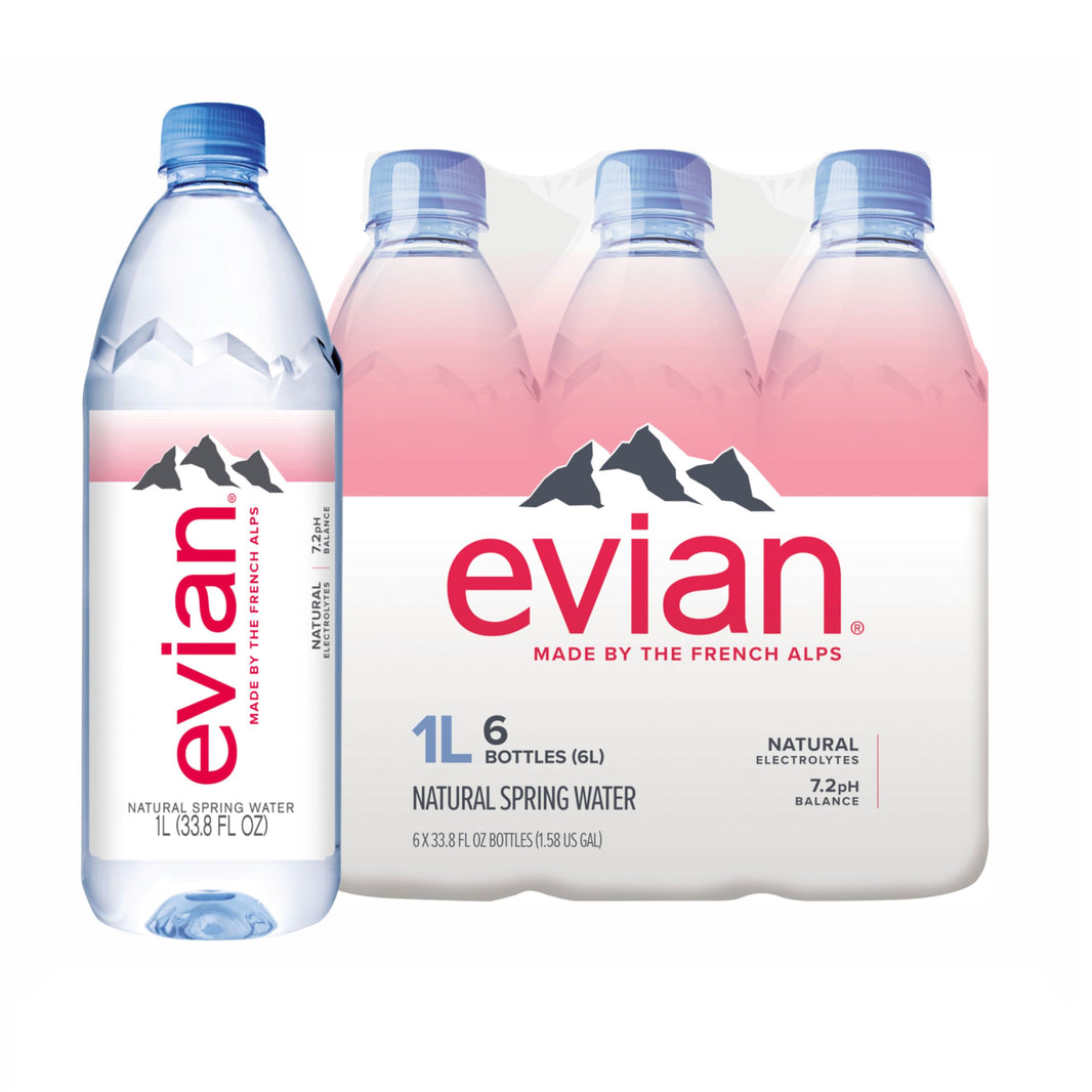 Evian Natural Spring Water