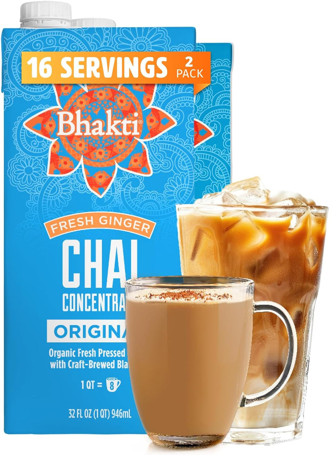 Quik Tea Ashwagandha Tur/Gin Chai 240 Gm