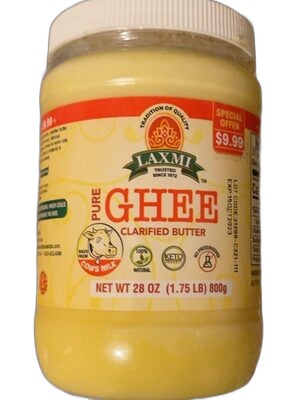 Laxmi Grass-Fed Butter Ghee 28 Fl Oz