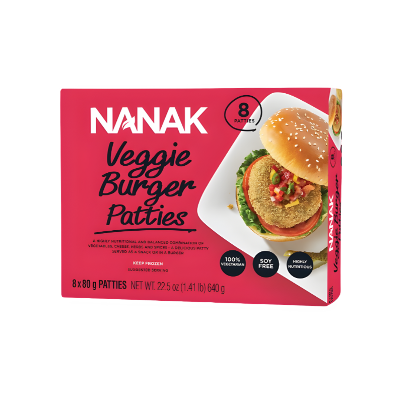 Nanak Veggie Patty 640 Gm