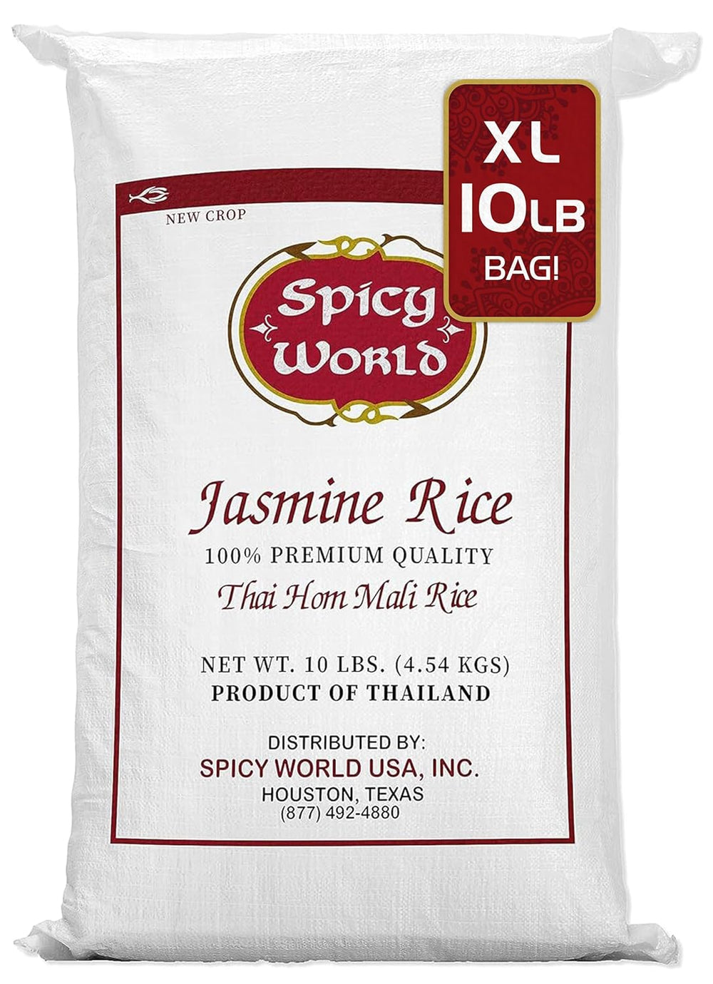 Spicy World Jasmine Rice 10 Lb