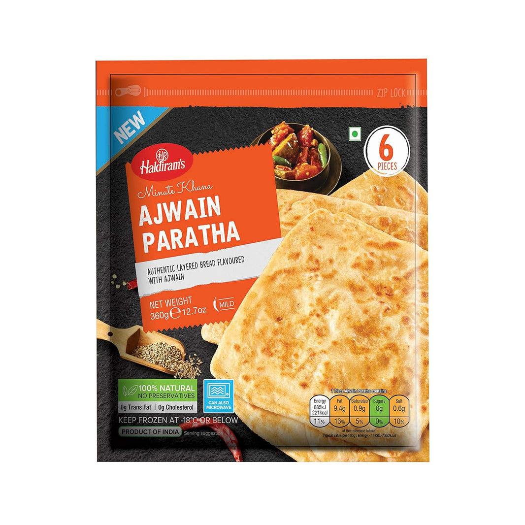 Haldiram Ajwain Paratha 360 Gm