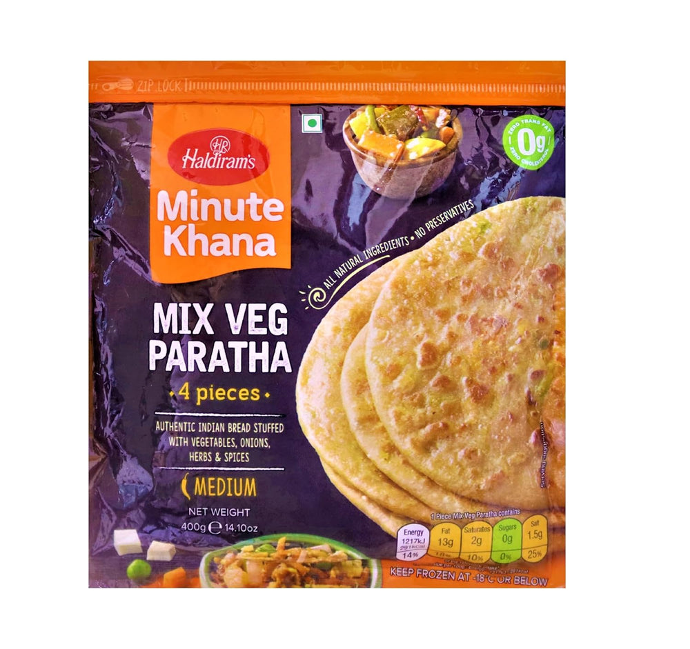 Haldiram Mix Veg Paratha 400 Gm