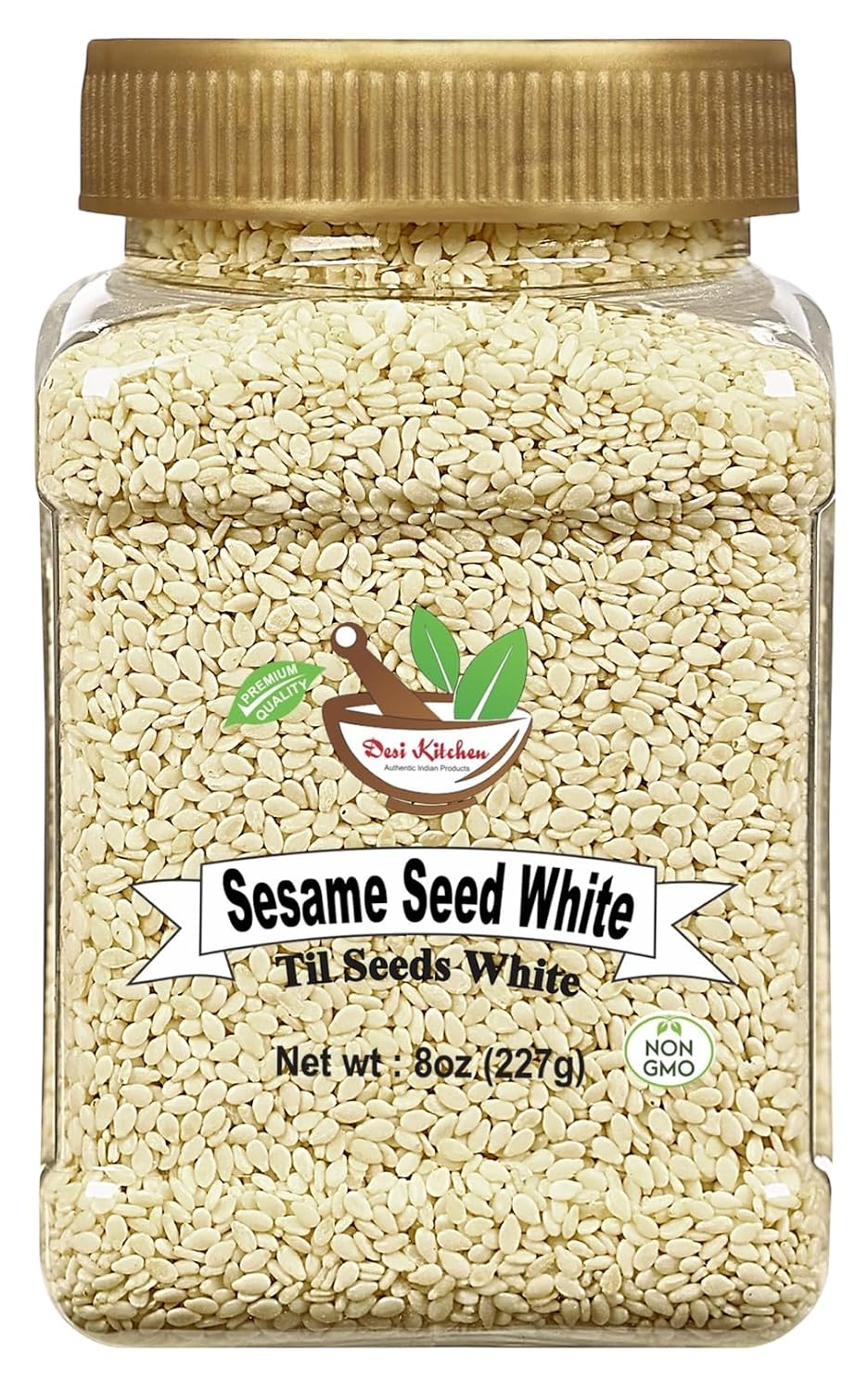 Desi Kitchen Sesame Seeds Natural 8Oz