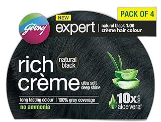 Godrej Rich Crème Hair Color Natural Black