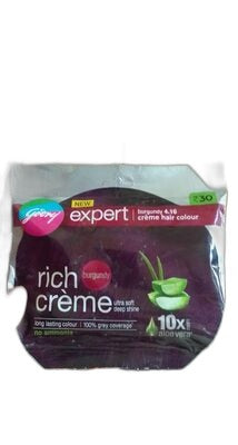 Godrej Rich Crème Hair Color Burgundy
