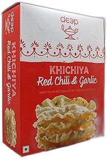 Raju Green Chilli Garlic Khichiya 500 Gm
