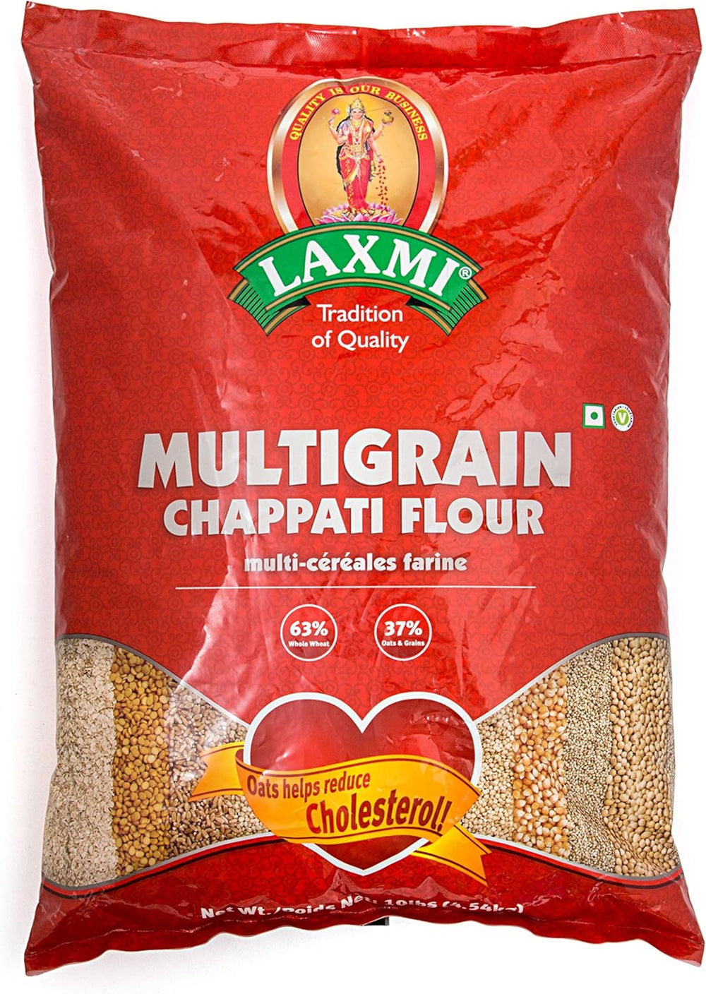 Laxmi Multigrain Chapati Flour 10 Lb