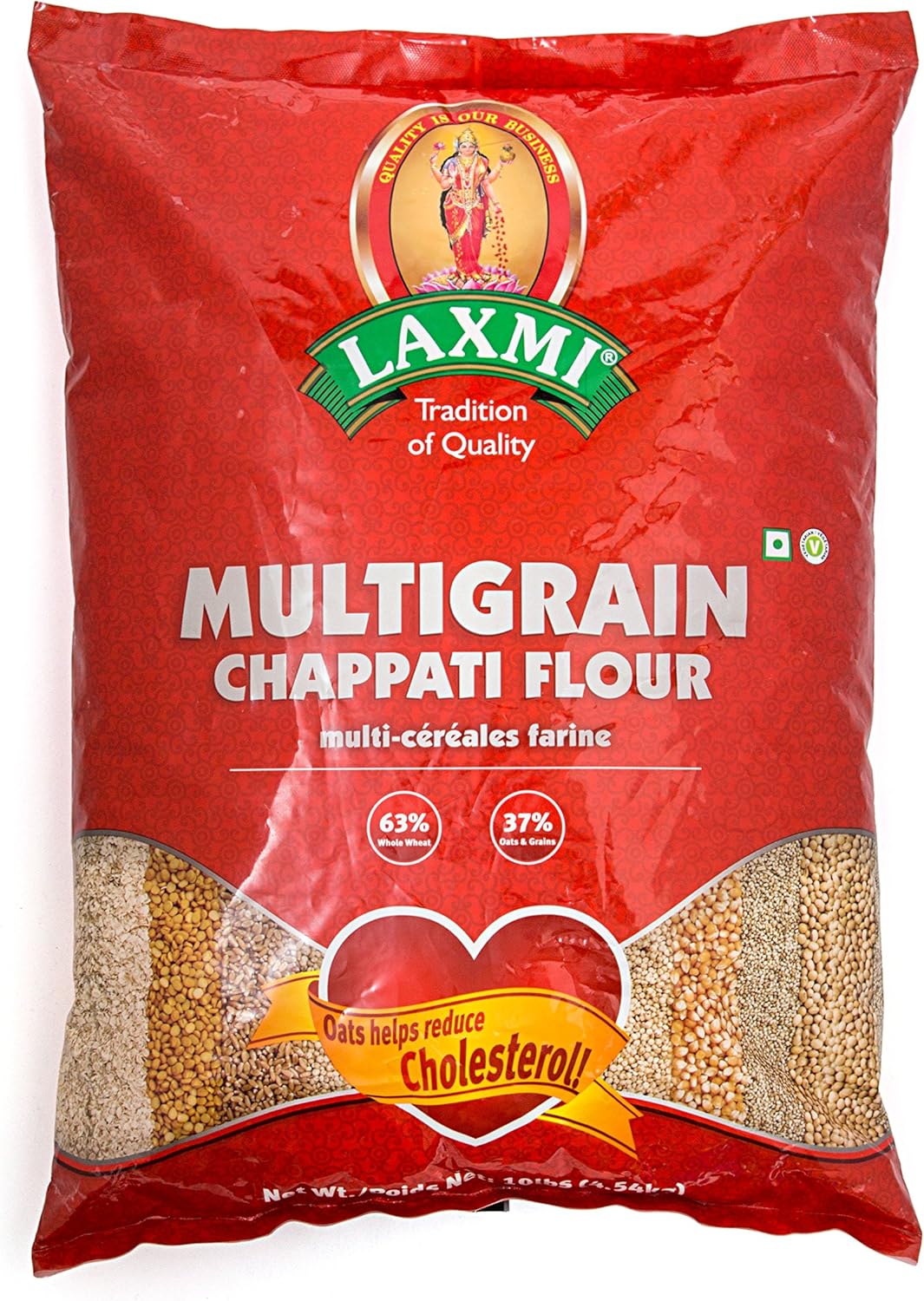 Laxmi Multigrain Chapati Flour 10 Lb