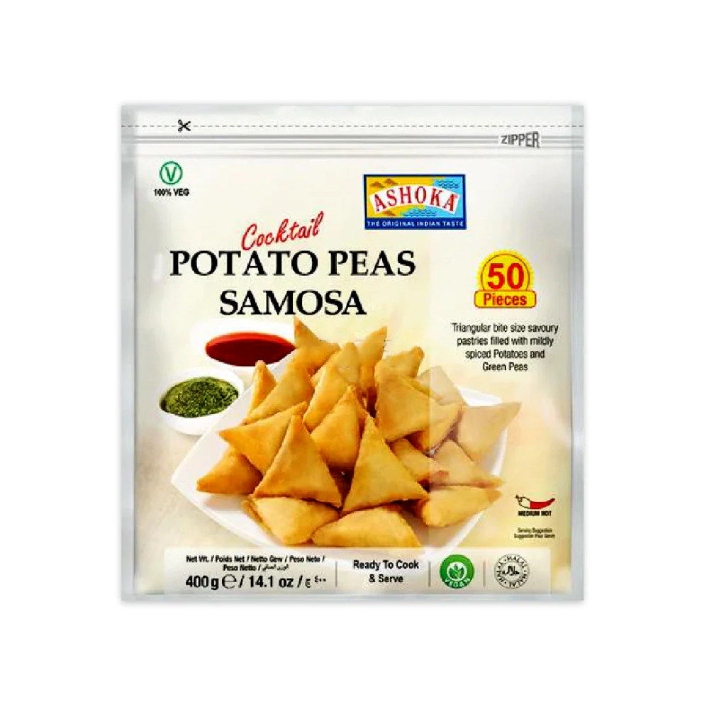 Ashoka Potato Peas Samosa 50 Pieces