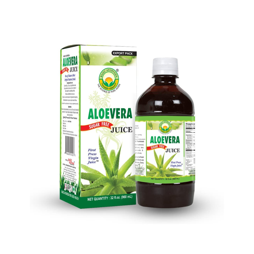 Basic Ayurveda Aloe Vera 32 Oz